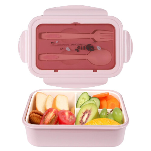 Κουτιά Bento, Υλικά τροφίμων, Δοχείο φαγητού Bento 2 στρώσεων, Φορητό και ελαφρύ,