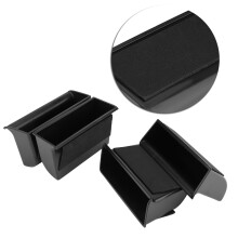 4 Stück schwarze Innenseiten-Türablagebox Halter für LR4 Discovery 2009-2016
