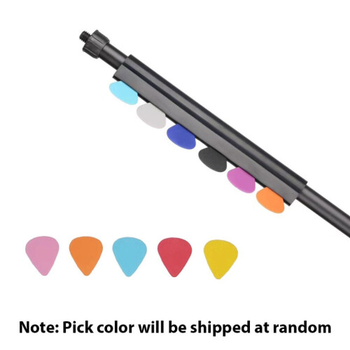 Guitar Pick Storage Holder with 5 Pick Rubber 1