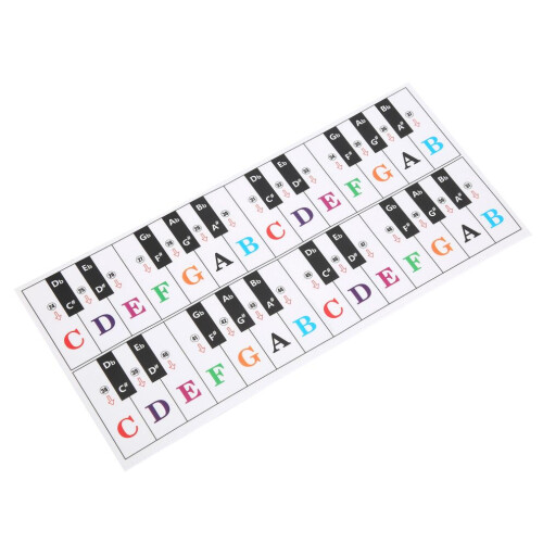 Piano Key Sticker Electronic Organ Universal 2