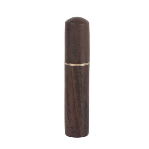 Natural Wood Toothpick Holder Capsule Case