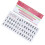 Piano Keyboard Stickers Scale Staff Decals 4