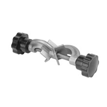 Laborleiterklemme - Metallischer Stützhalter im rechten Winkel für Laborschienen