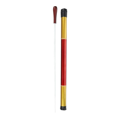 Orkestdirigentstok van glasvezel en rood