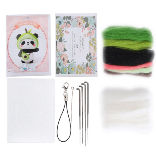Needle Felting Kit Wool Fruit Doll Hand Made