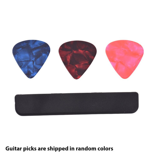 Guitar Pick Holder with Guitar Picks Adhesive Back