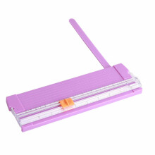 Coupe-papier petit mini pliant à échelle transparente