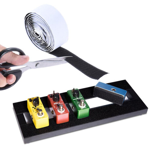 Monteringstejp för gitarrpedalbord, längd 2M 1
