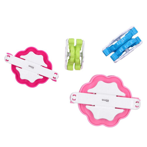 Pompom Makers 4 Different Sizes Colorful Plastic 1