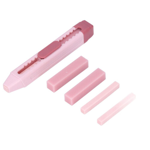 Suddgummi med dubbel ände, push-pull-stil
