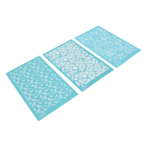 Polymer Clay Silk Screen Stencils DIY Reusable 1