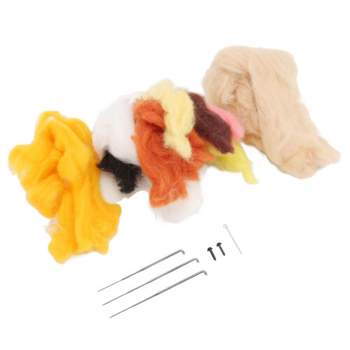 Needle Felt Kit Cute Bear Style DIY Making 1