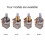 Elgitarr Bas Potentiometer Push Pull 5