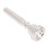 Embouchure de trompette neuve plaquée argent, taille 3C pour 2