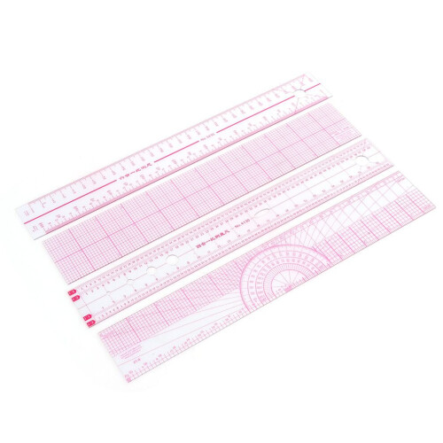 Multifunktionales Nählineal-Set, Modedesign 1