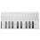 Ejercicio de tabla de notas de teclado de piano de 88 teclas 2