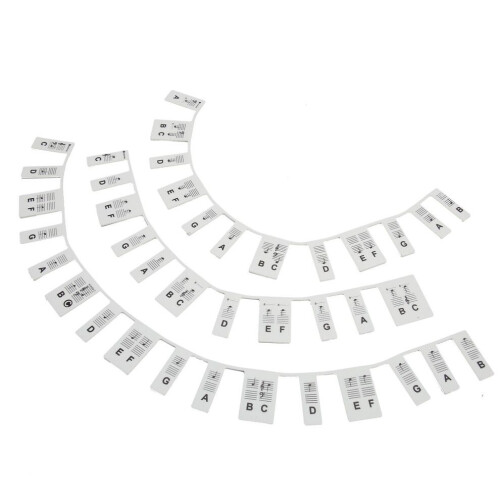 Piano Keyboard Stickers Removable Design 88 Keys