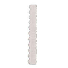 Paper Tearing Ruler Carbon Steel Irregular Edge