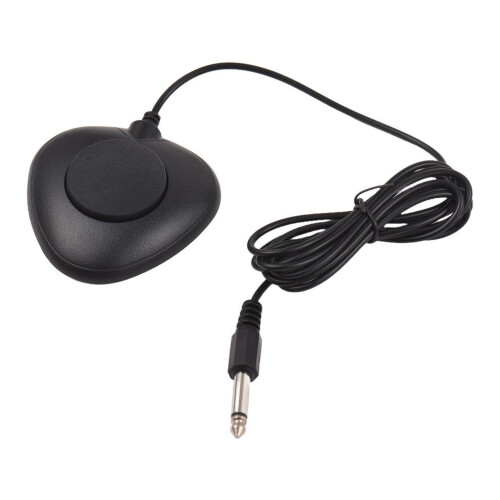 Compact sustainpedaal met 6,35 mm interface, universeel