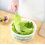 Salad Spinner Vegetable Washer, Humanized Shaking Design Ensures Efficient Salad Drying For Your Kitchen, Salad Maker With Comfortable Rotary Handle, 4