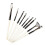 9pcs Gouache Watercolour Brushes Nylon Wool 5