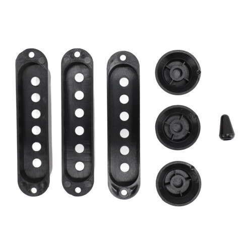 Gitarrpickupskyddsrattset 6-håls single coil 2 1