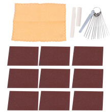Gitarrenpolier-Schleifpapier-Set, starke Antirostmutter