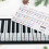 Juego de pegatinas para teclas de piano de 61 teclas 2