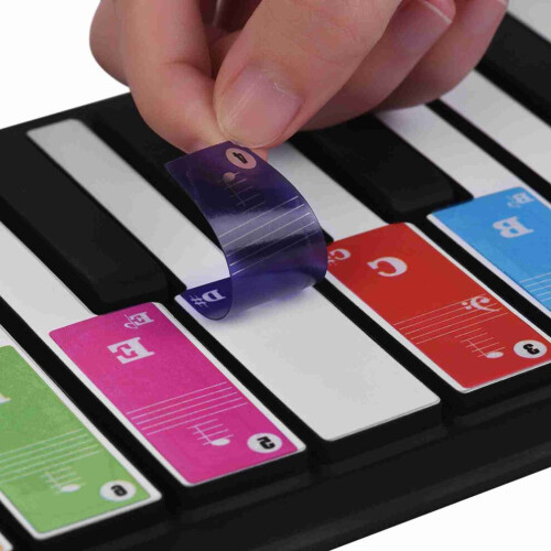 Piano Keyboard Stickers for 37/ 49/ 61/ 88 Key 2