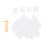 Plastic Floss Bobbin Easy Winding Durable Strong 3