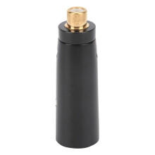 Adaptateur RCA plaqué or, fiche femelle vers mâle