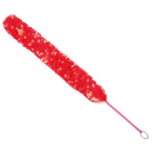 Brosse de nettoyage pratique pour flûte en nylon rouge