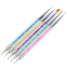 Professioneller Nailart-Liner-Pinsel zum Selbermachen mit zwei Enden