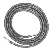 Cordón de diamantes de imitación de 4 mm de ancho y 120 cm de largo.