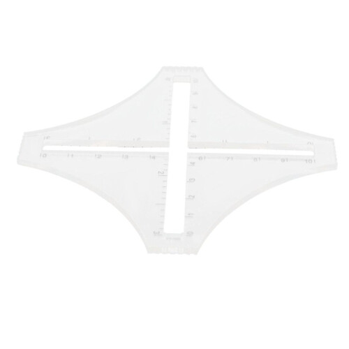 Quiltningslinjal DIY Transparent Plast FourCorn 2