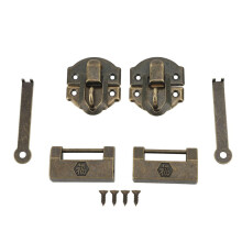 Retro Buckle Lock Zinc Alloy Decorative Padlock