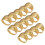 Ring Thimble Round Gold Adjustable Size Copper 2
