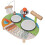 Kinder-Schlagzeug-Set, multifunktionale Trommel 10
