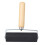 Rubber Printing Roller Black Detachable Wood 2