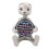 Robotbeeldje van hars, moderne robotsculptuur, ornament 3