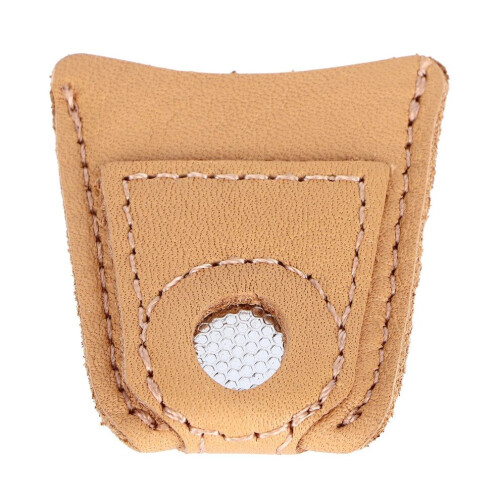 Sewing Finger Sleeve Knitting Thimble Leather