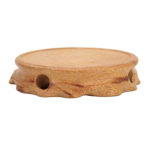 Rund träbas multifunktionell retro carving 1
