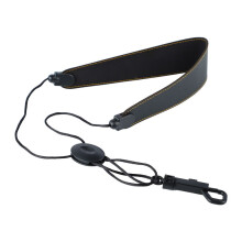 Saxophone Strap Leather Metal Hook Adjustable