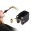 Saxophonblattschraube, schwarz, PU-Leder, Metall, langlebig 2