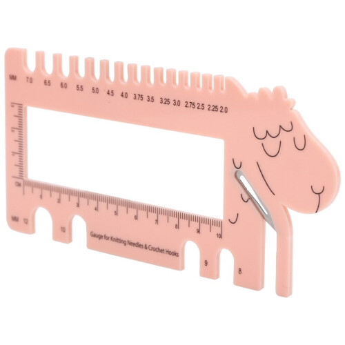 Ruler Plastic Sheep Shape Crochet Sweater Knitting 1