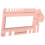 Ruler Plastic Sheep Shape Crochet Sweater Knitting 3