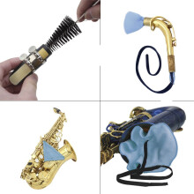 Kit de nettoyage et d'entretien pour saxophone (3 pièces)