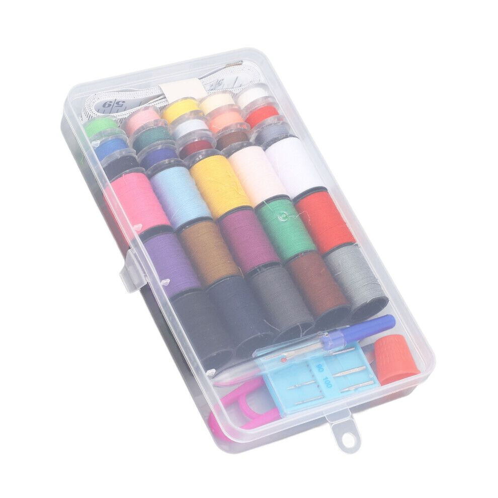 Boîte à Couture Organisateur – 28x19x15,5 Cm – Polyester Imperméable, Multiples Poches – Pour Rangement Accessoires Couture - 13