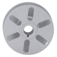 Nähmaschinenspule 32 mm, 6 Löcher, Edelstahl