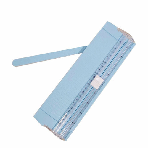 Petit massicot A5, règle de découpe précise 1